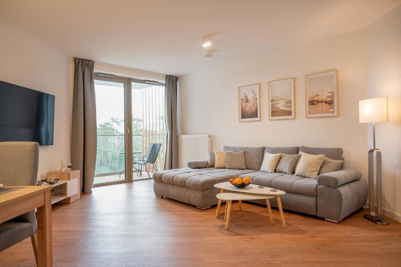 Pinea Sky Premium Apartament Z Widokiem Na Morze Ze Spa I Basenem Przy Plazy Pobierowo Extérieur photo