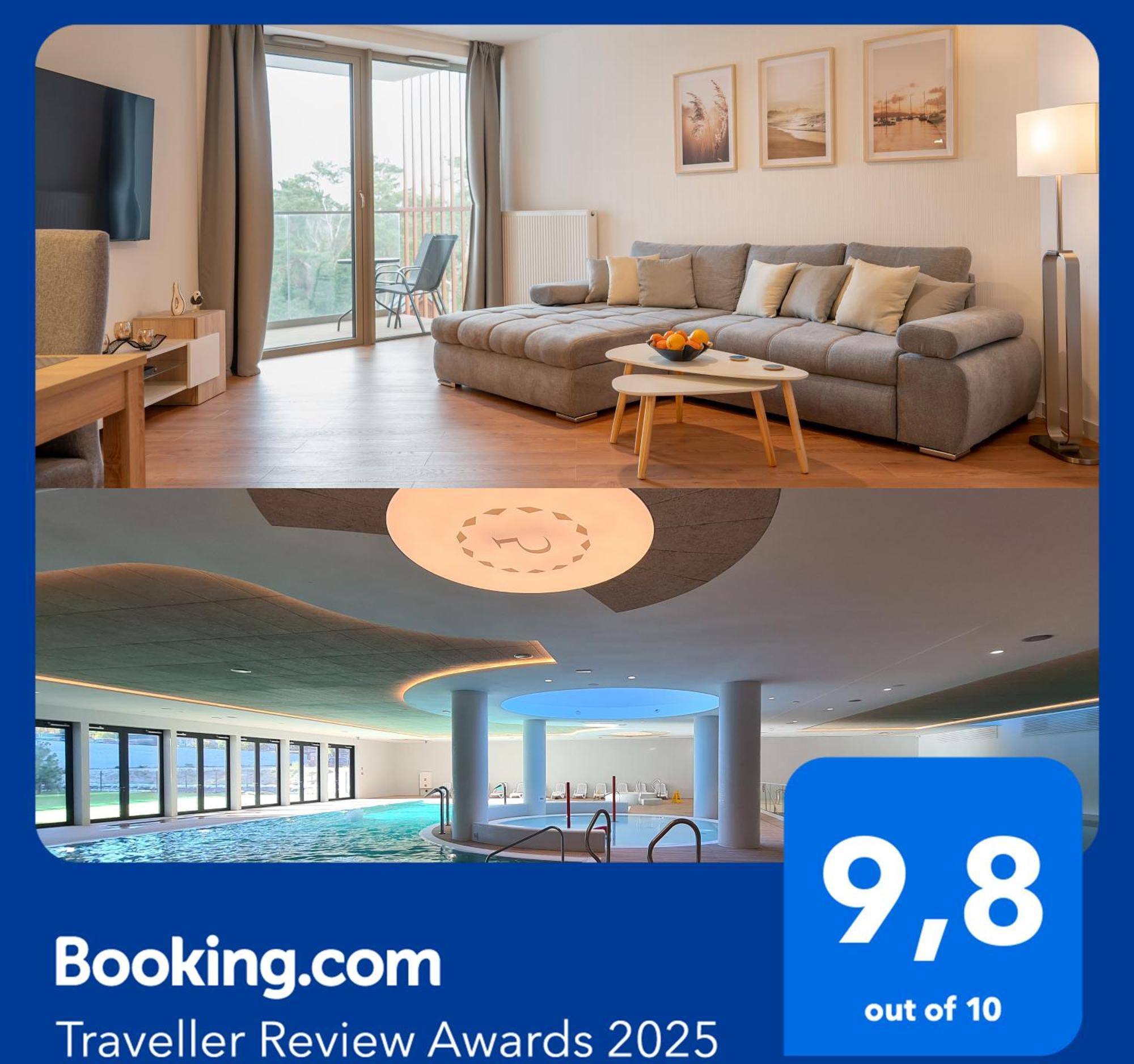 Pinea Sky Premium Apartament Z Widokiem Na Morze Ze Spa I Basenem Przy Plazy Pobierowo Extérieur photo